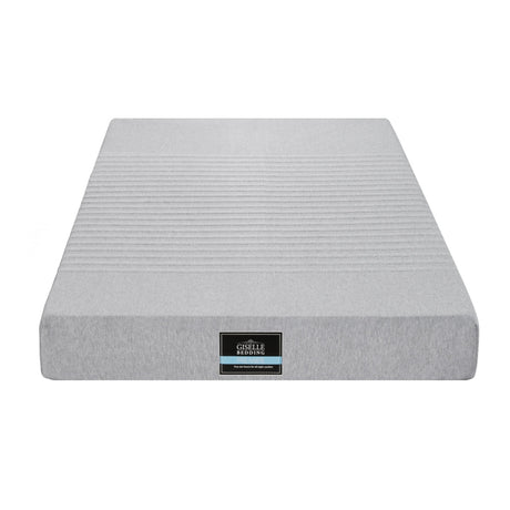 Giselle Bedding 15cm Cool Gel 7-Zone Memory Foam Mattress — Charcoal Foam, Bamboo Cover — Allure Home Collections