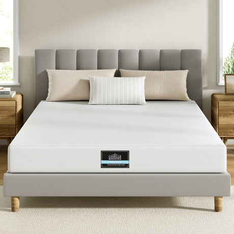 Giselle PURE Series 20cm Green Tea and Gel Memory Foam Mattress — 7-Zone, Non-Spring — Allure Home Collections