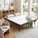 Portable Folding Guest Bed with Foam Mattress, Queen