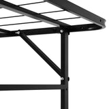 Artiss folding queen metal bed frame showing powder-coated steel construction — Allure Home Collections