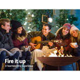 Nightcliff Rustic Fire Pit, 60cm Iron