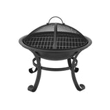 Emu Bay 2 in 1 Fire Pit, 56cm Steel