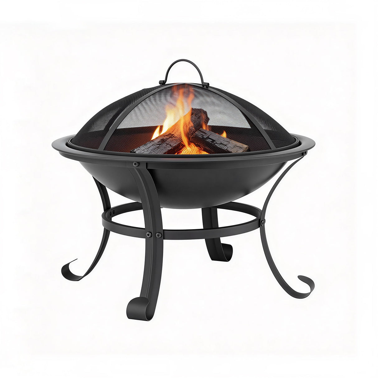Emu Bay 2 in 1 Fire Pit, 56cm Steel