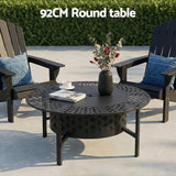 Stokes Bay 3 in 1 Fire Pit BBQ, 91cm
