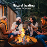 Elegant 80cm Iron Bowl Fire Pit