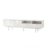 Launceston 200cm TV Unit, White