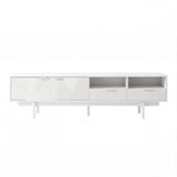Launceston 200cm TV Unit, White