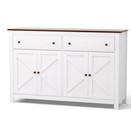 Cadell 2 Door Buffet Sideboard, White