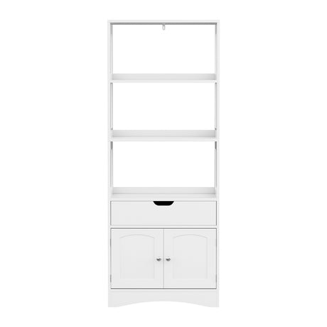 Mil Lel Floor Bathroom Storage Cabinet, White image 4