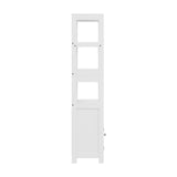 Mil Lel Floor Bathroom Storage Cabinet, White image 5