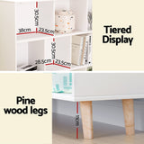 Artiss CORA White 3-Tier Bookshelf
