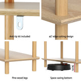 Artiss 5-Tier Wooden Bookshelf Display Stand