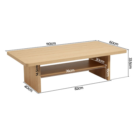 Seville Coffee Table, Pine