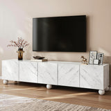 Beauty Point 200cm Entertainment Unit, White