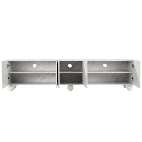 Beauty Point 200cm Entertainment Unit, White