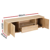 Queenstown 180cm Entertainment Unit, Pine