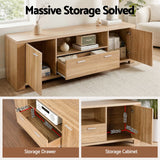 Queenstown 180cm Entertainment Unit, Pine