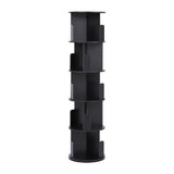 Prospect 5 Tier Rotating Bookshelf, Black