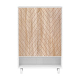 Artiss 6-Tier 24-Pair White Shoe Rack Cabinet — Particle Board, Paper Veneer — Allure Home Collections
