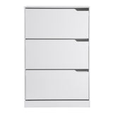 Barkly 6 Tier Shoe Cabinet, White image 3