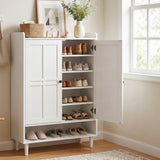 Dundonnell 6 Tier Shoe Cabinet, White