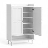 Dundonnell 6 Tier Shoe Cabinet, White