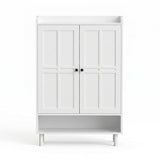 Dundonnell 6 Tier Shoe Cabinet, White