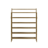 Artiss EVE 6-Tier Bamboo Shoe Rack — 18 Pairs, Foldable — Allure Home Collections