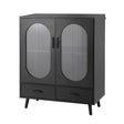 Morgan 2 Door Buffet Sideboard, Black