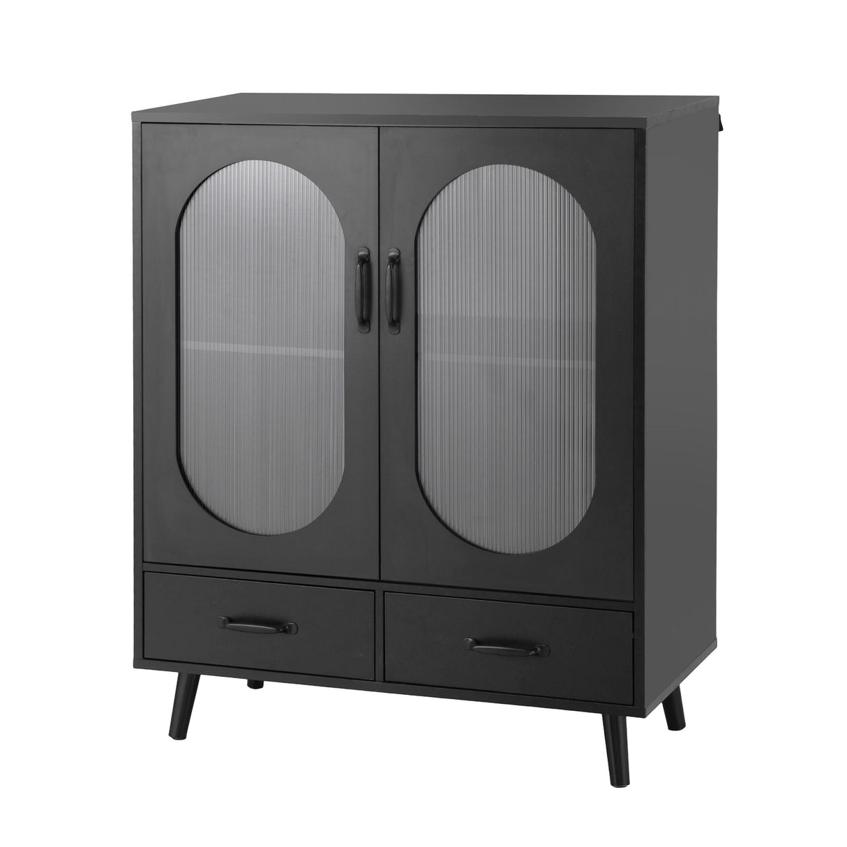 Morgan 2 Door Buffet Sideboard, Black