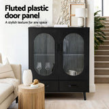 Morgan 2 Door Buffet Sideboard, Black