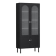 Ramco 2 Door 2 Drawer Buffet Sideboard, Black