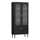 Ramco 2 Door 2 Drawer Buffet Sideboard, Black