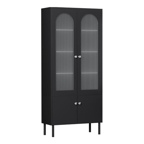 Ramco 2 Door 2 Drawer Buffet Sideboard, Black