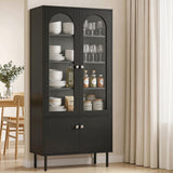 Ramco 2 Door 2 Drawer Buffet Sideboard, Black