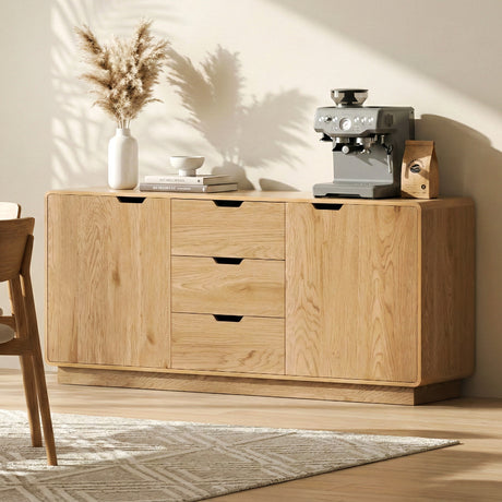 Blanchetown 2 Door Buffet Sideboard, Oak