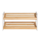 Elegant 2-Tier Shoe Rack for Stylish Storage