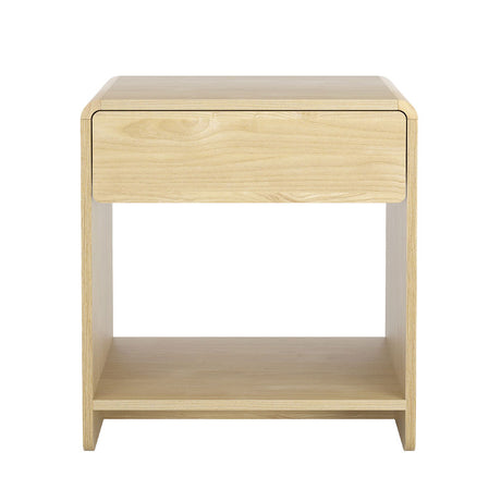 Aireys Bedside Table, Pine, view 3