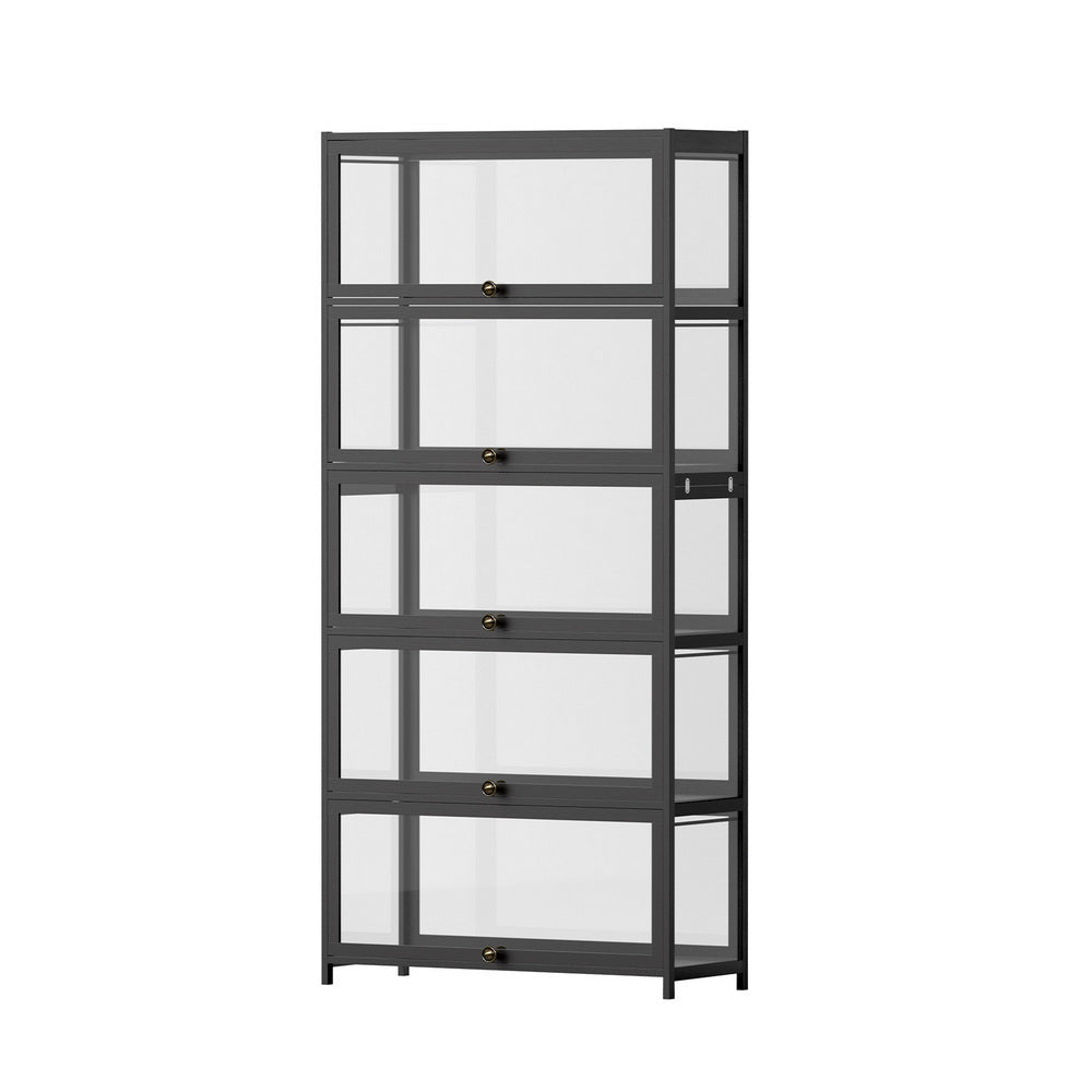 Hawthorn 5 Tier Display Shelf, Black