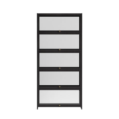 Hawthorn 5 Tier Display Shelf, Black