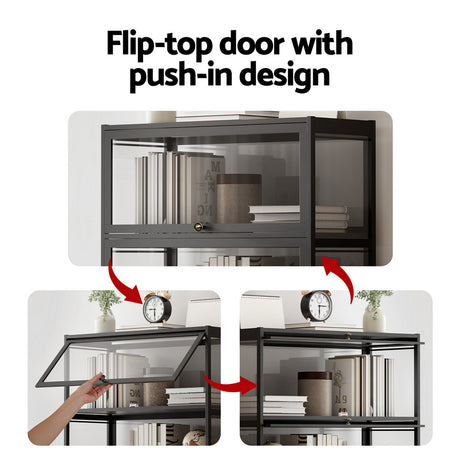 Hawthorn 5 Tier Display Shelf, Black