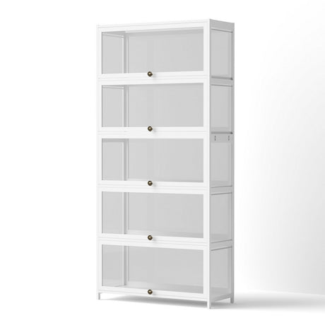 Hawthorn 5 Tier Display Shelf, White