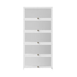 Hawthorn 5 Tier Display Shelf, White