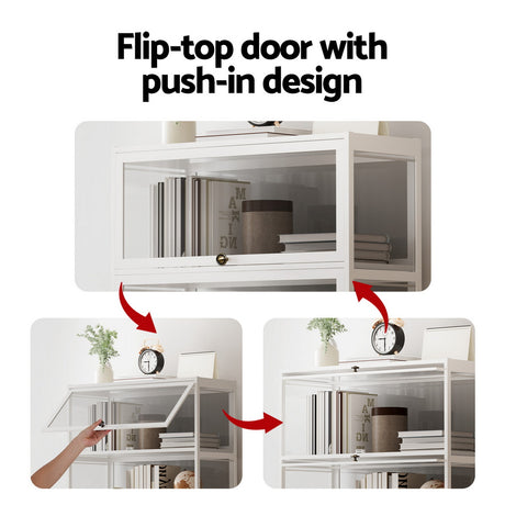 Hawthorn 5 Tier Display Shelf, White