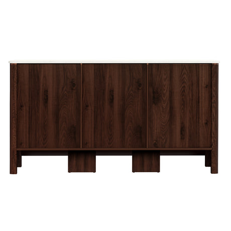 Artiss Marble-Style Buffet Sideboard Cabinet