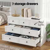 Renwick 7 Drawer Chest of Drawers, White