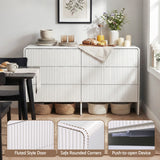 Berrima 6 Drawer Lowboy, Beige view 7