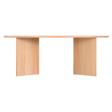 Gruyere Oval Coffee Table, Pine