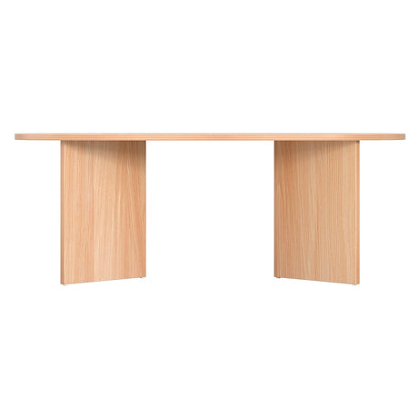 Gruyere Oval Coffee Table, Pine
