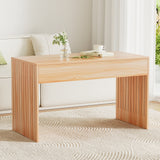 Artiss 100cm Rectangular Fluted Coffee Table — Allure Home Collections